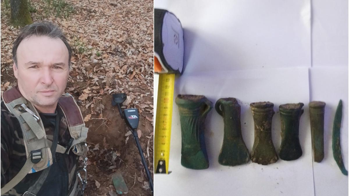 comoara veche 3000 ani descoperita padure bihor