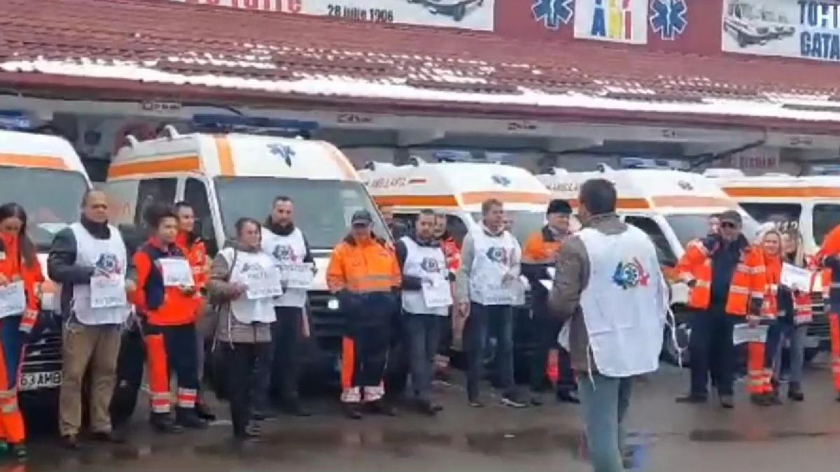 gheorghe chis ambulantieri protest greva foamei noua lege a pensiilor