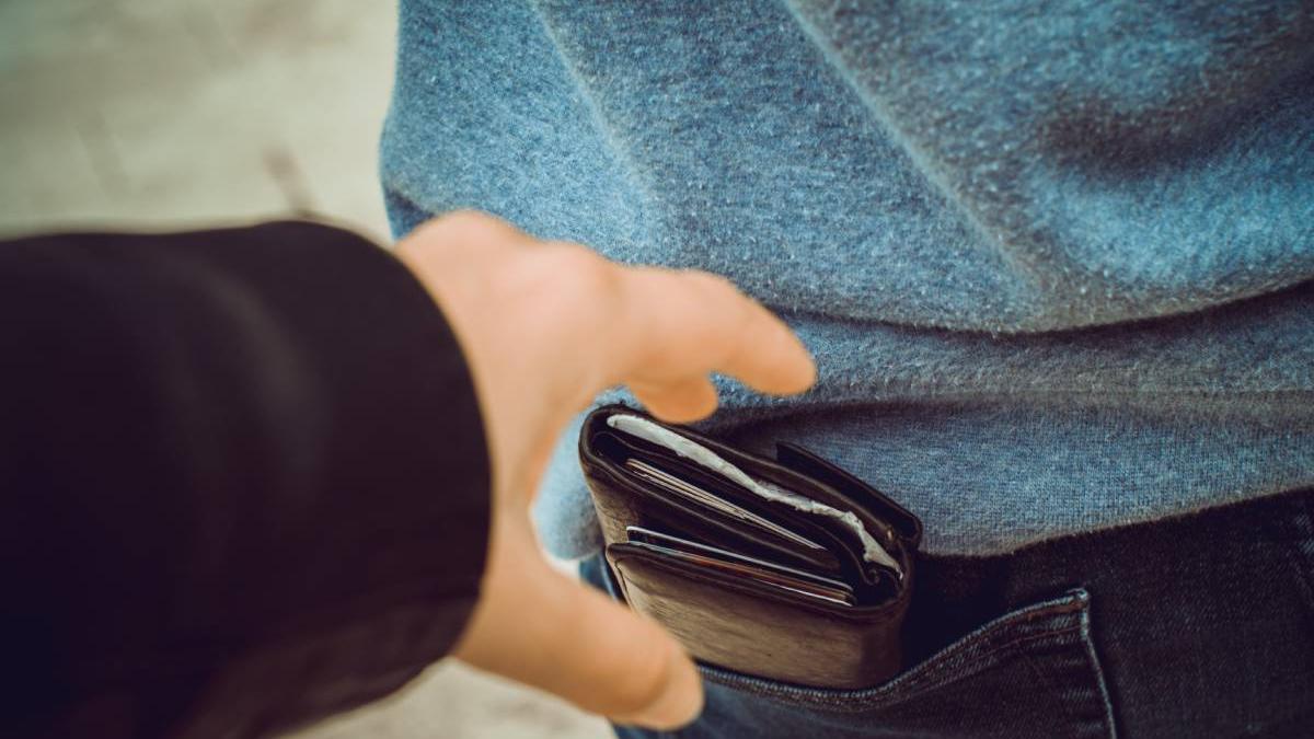 tanara arestata batrana agresata furt portofel