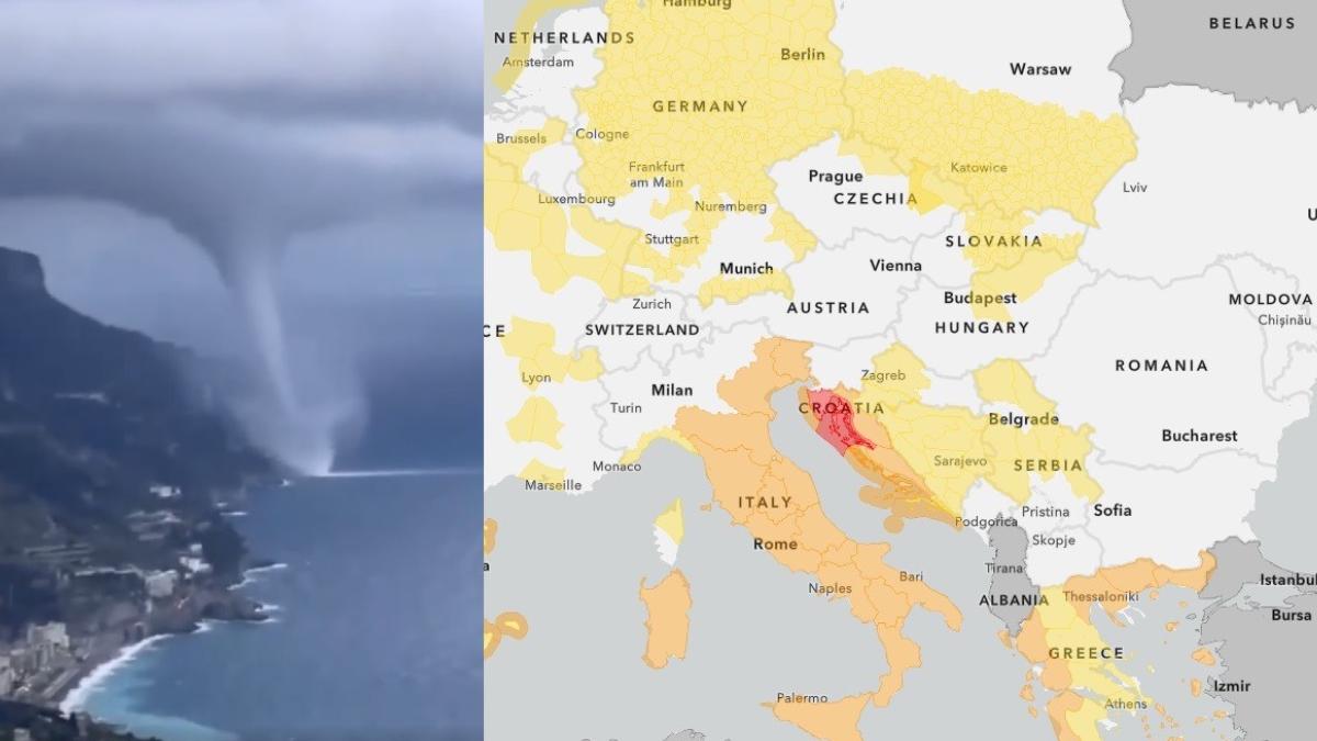 alerte meteo europa cod rosu cod portocaliu 22 noiembrie 2023