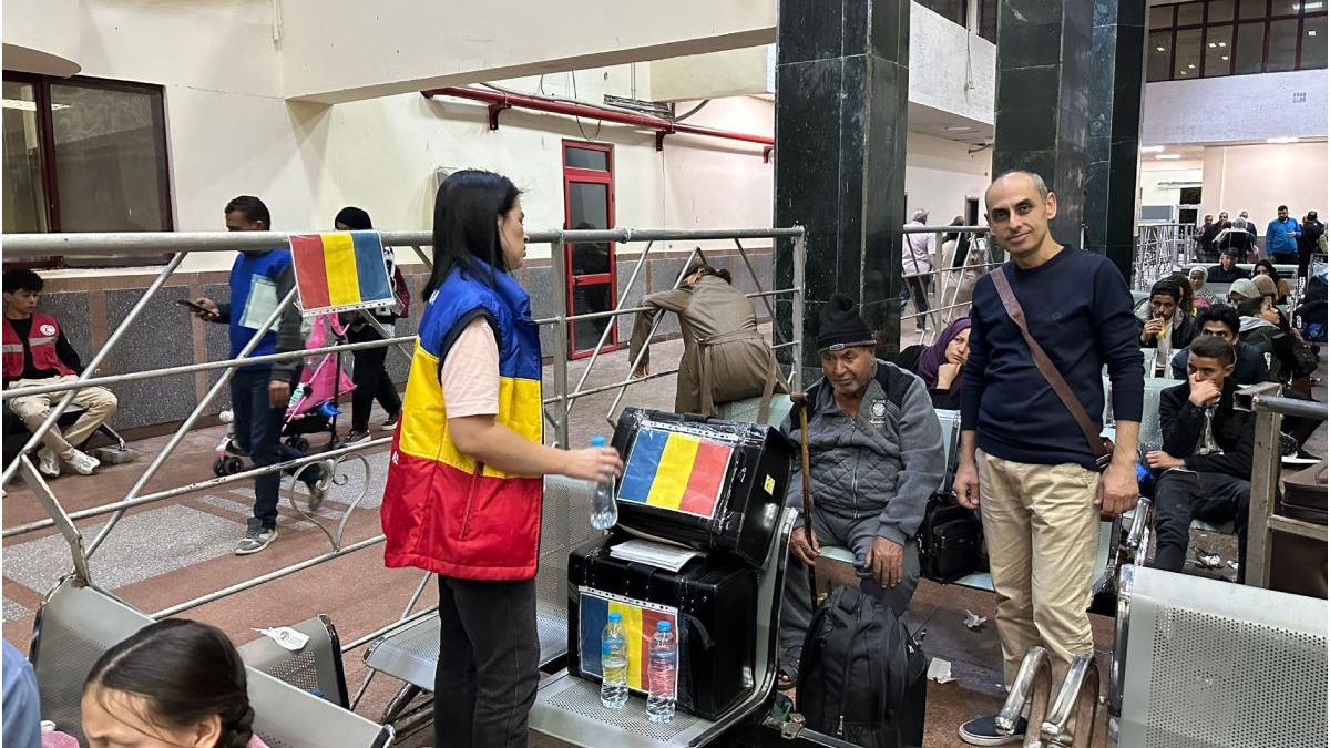 mae cetateni romani evacuati fasia gaza