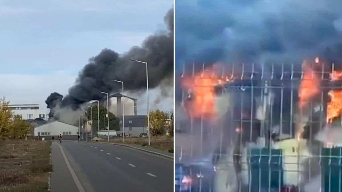 incendiu bragadiru service auto