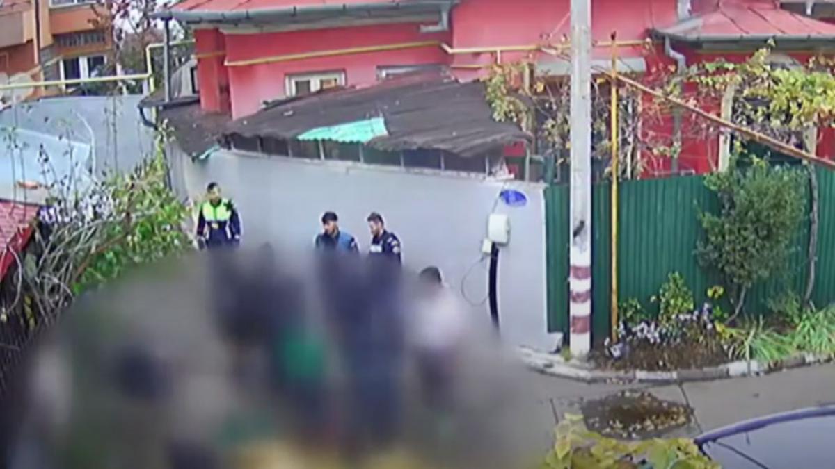 familie bucuresti taiat porc strada vecini sunat 112