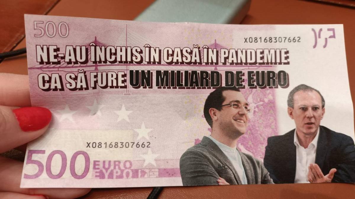 bani aruncati parlament tun vaccinuri