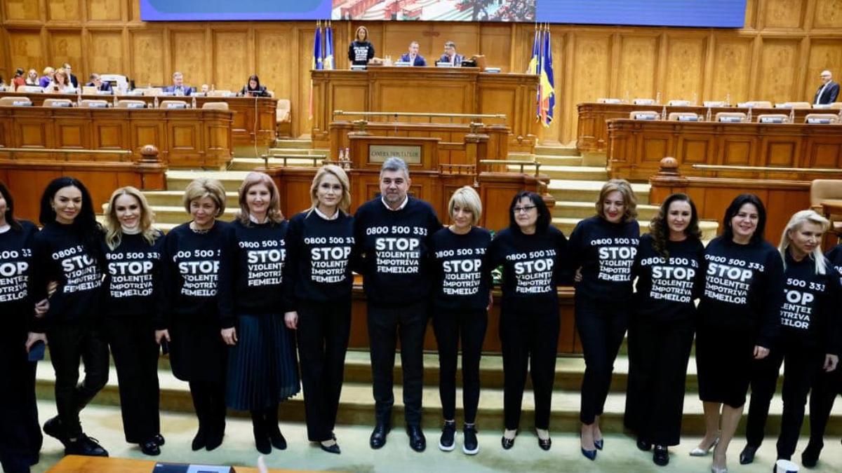 marcel ciolacu psd campanie stop violenta impotriva femeilor