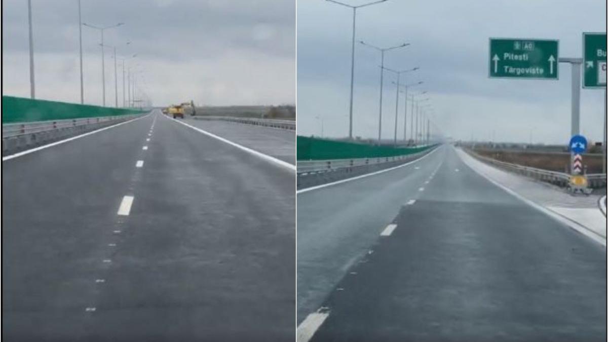 surse cnair primii kilometri autostrada bucuresti a0 dati trafic miercuri