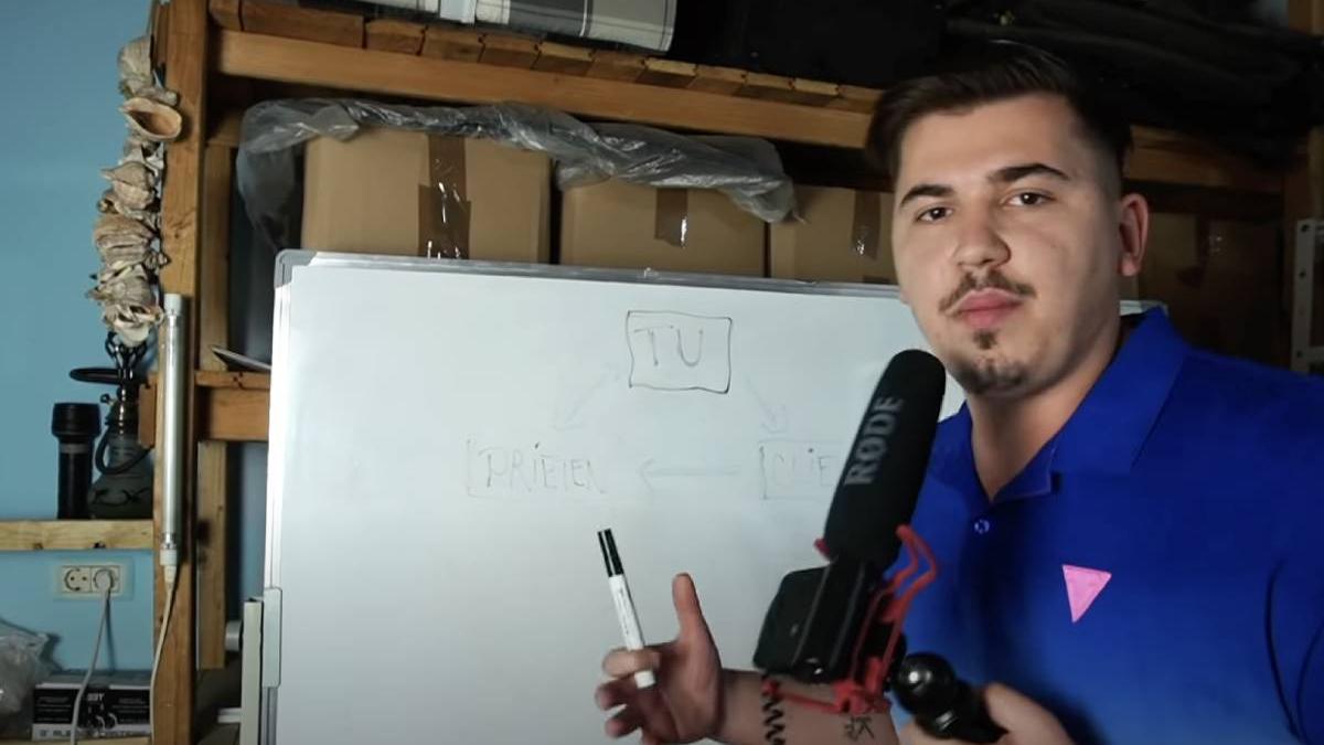 tiktoker arestat inselat romani bani europeni