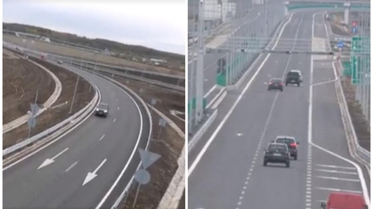 primii km autostrada bucurestiului a0 deschis primele imagini inaugurare