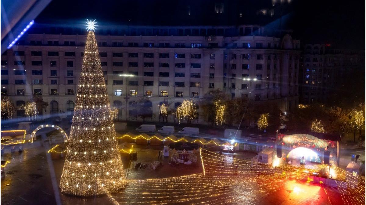 iluminat festiv bucuresti targ de craciun