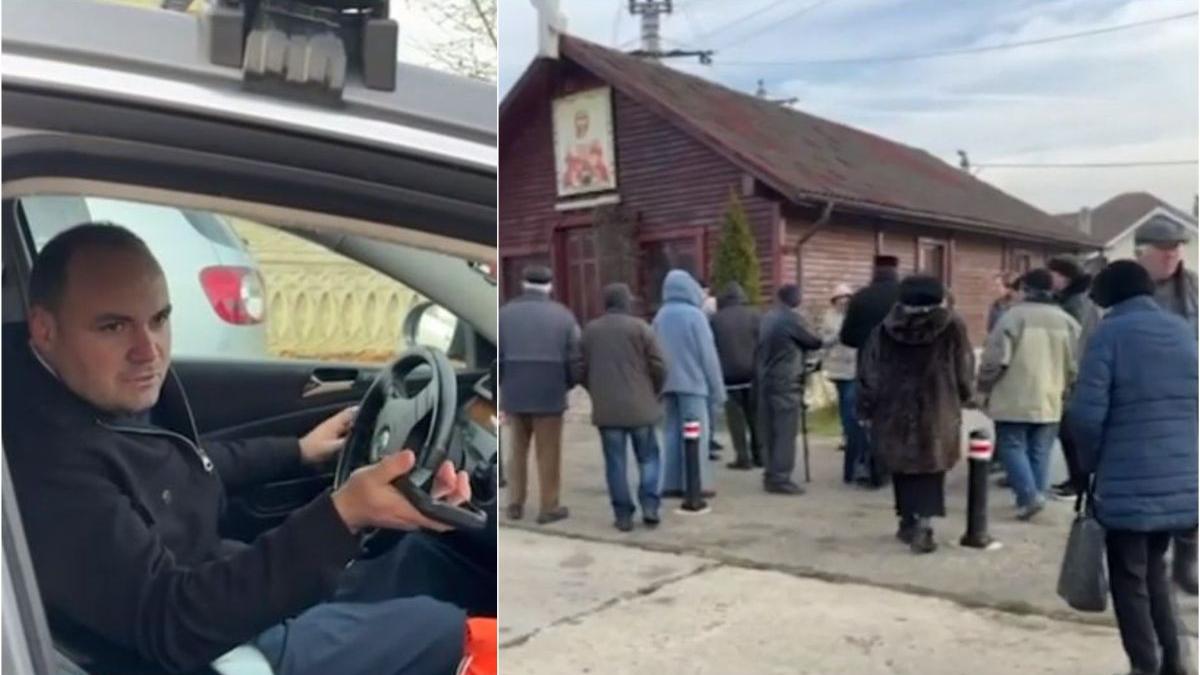 scandal biserica targu jiu sfantul andrei politie interventie