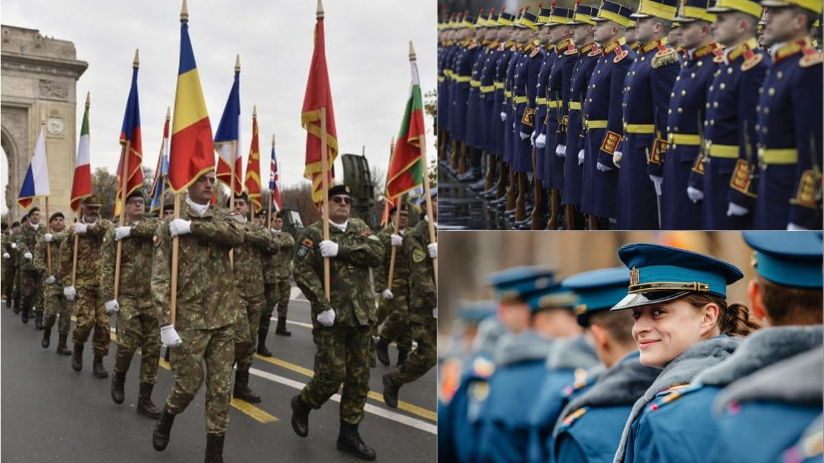 ziua nationala romania 1 decembrie 2023 parada militara antena 3 cnn