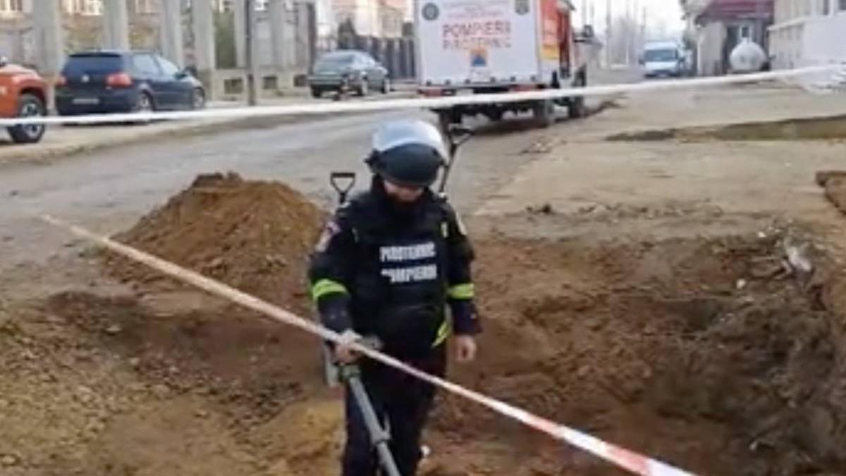 160 proiectile neexplodate al doilea razboi mondial muncitori asfaltare strada galati
