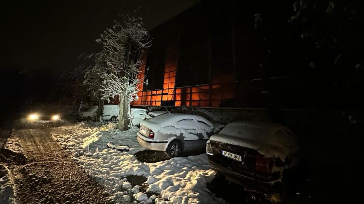 incendiu depozit lemne berceni