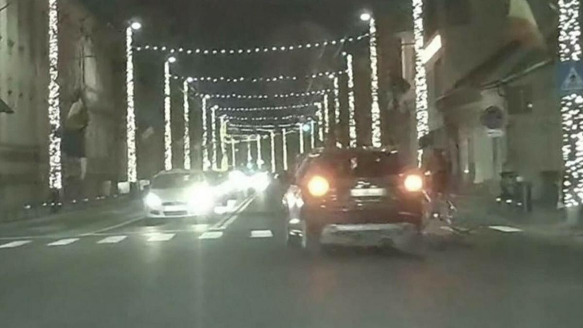 moment sofer culoarea rosie 90km h biciclist cluj
