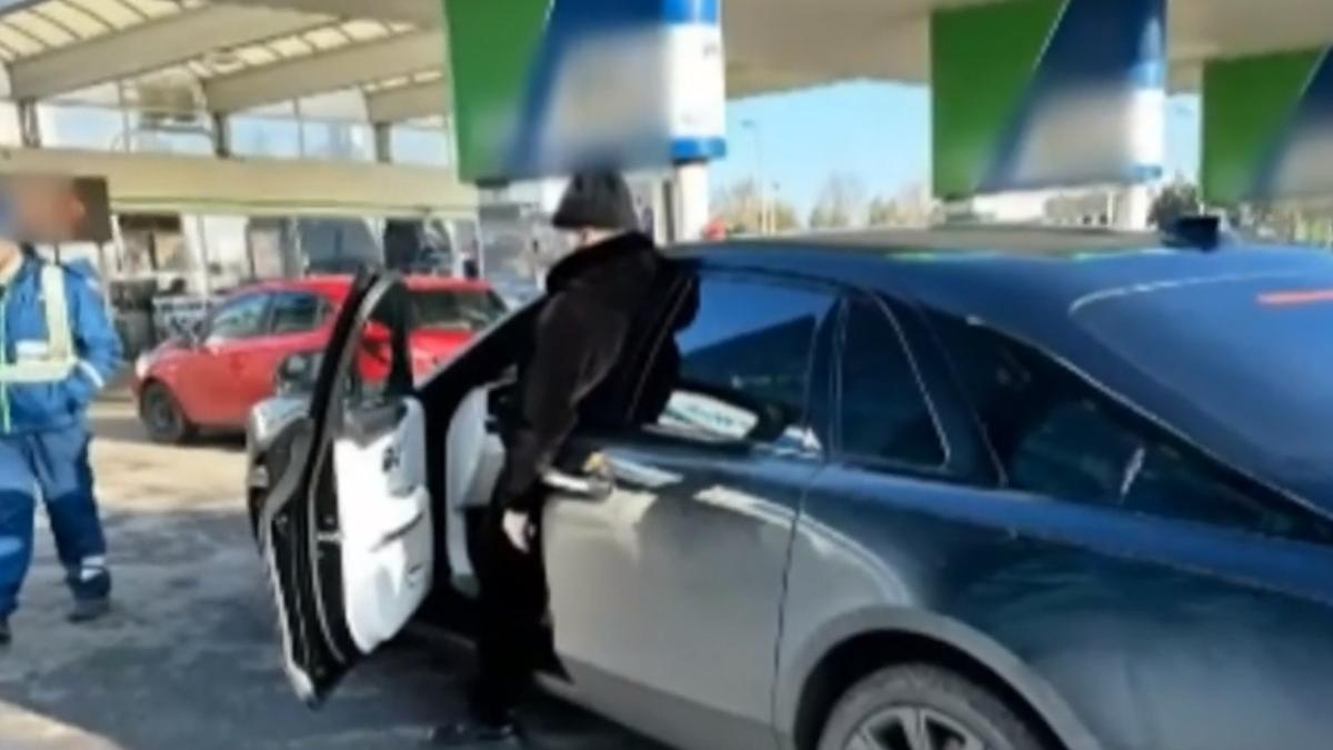 gigi becali fara benzina mijlocul drumului