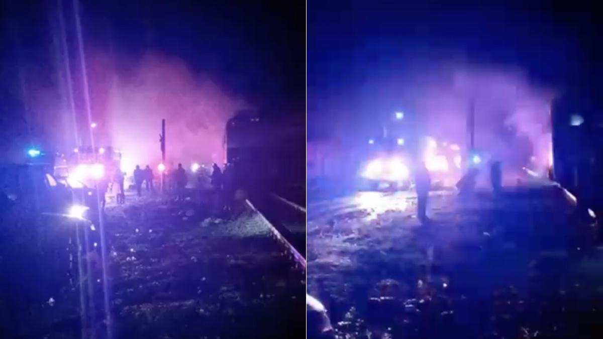 incendiu tren calatori sighetu marmatiei bucuresti locomotiva foc trafic feroviar oprit