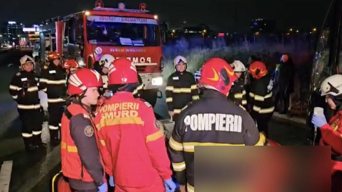 accident soseaua petricani bucuresti pieton lovit autobuz stb