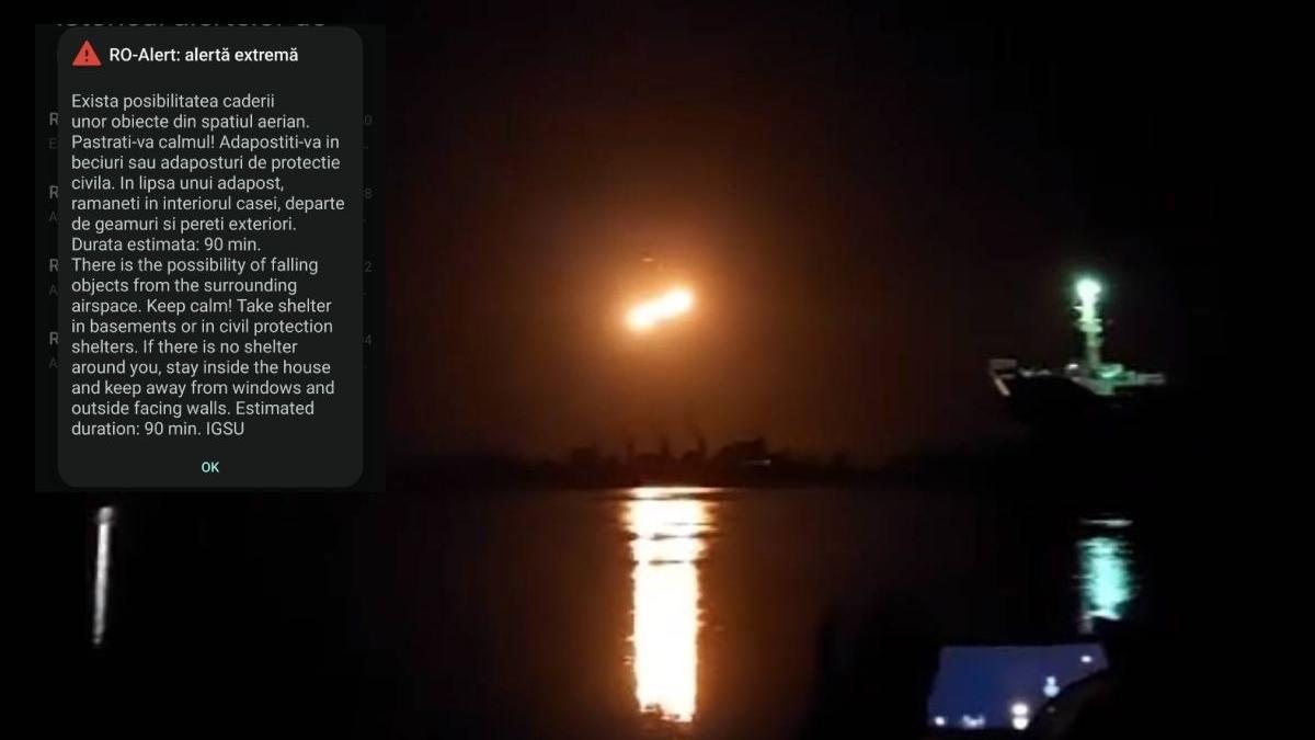 avertizare ro alert tulcea cadere obiecte spatiu aerian localitati alerta