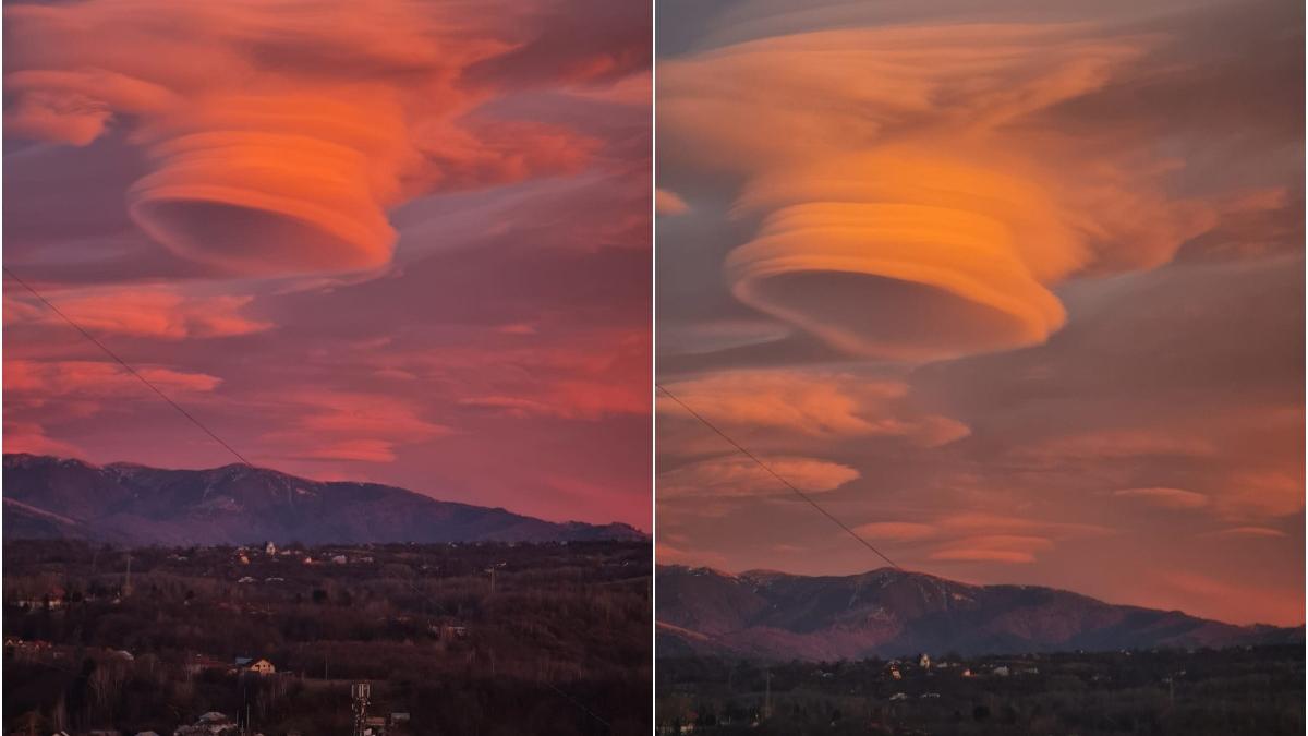 fenomen spectaculos cer romania norul ozn campulung