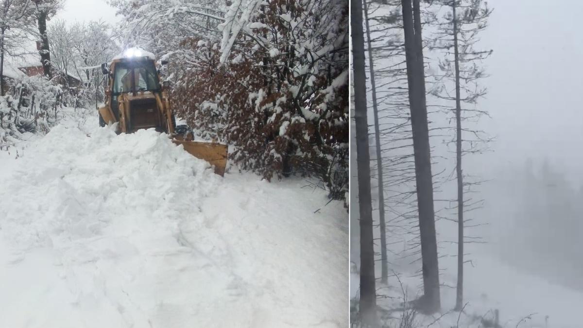 furtuna ninsoare nord romania sute familii fara curent restrictii circulatie viscol