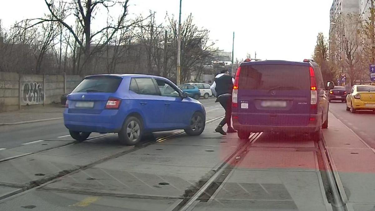 barbat surprins trafic amenintat sofer cutit bucuresti