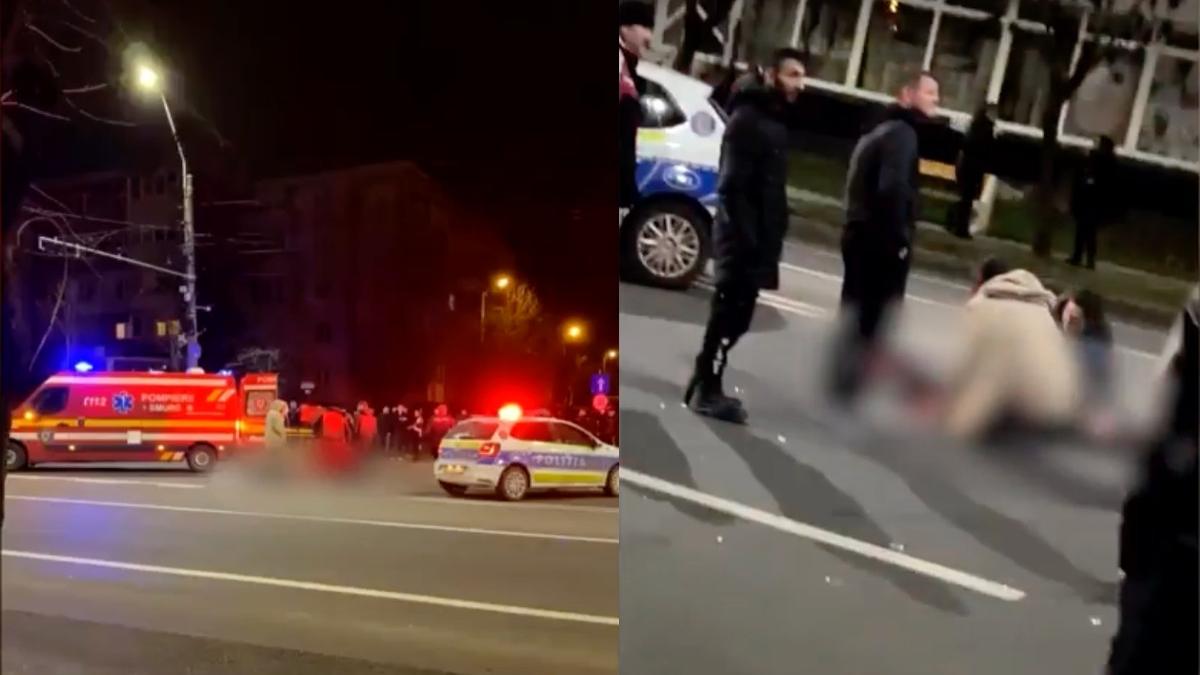 femeie spulberata masina trecere pietoni baia mare soferi fugit