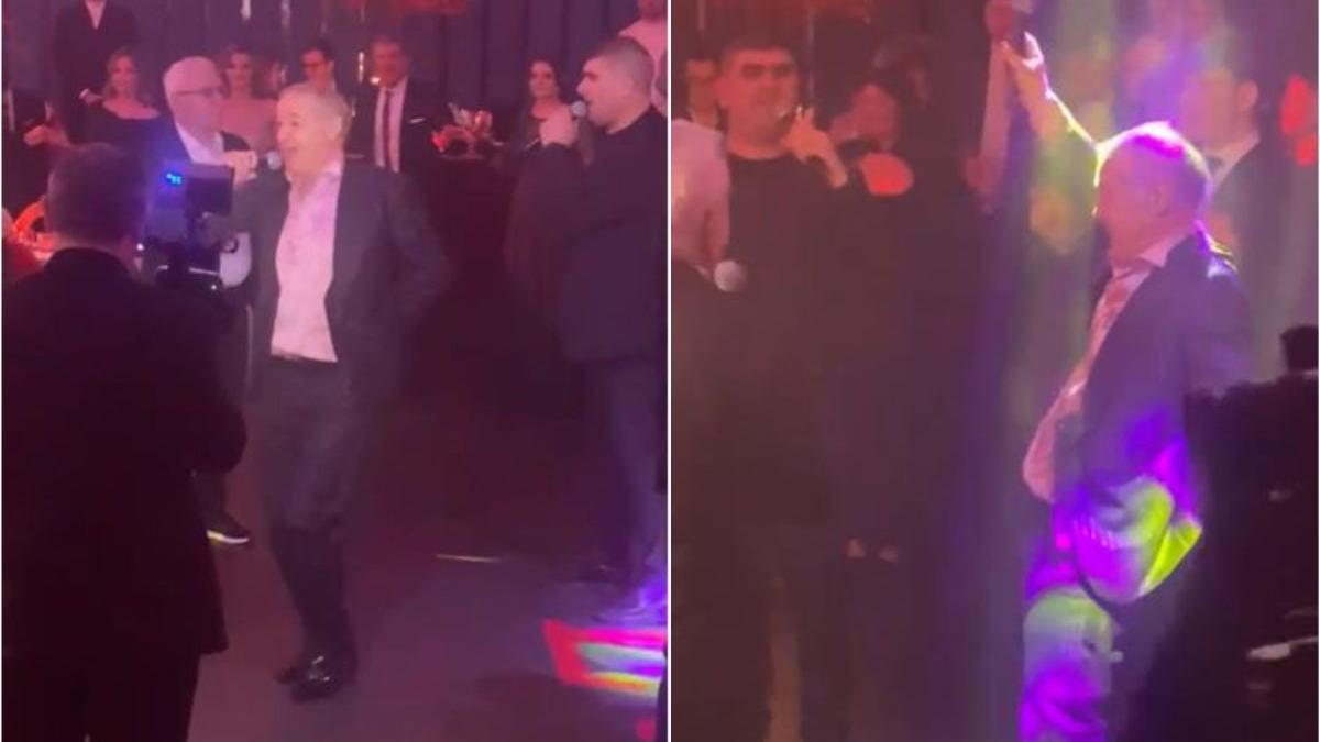 gigi becali show cununie ianis hagi cantat dansat