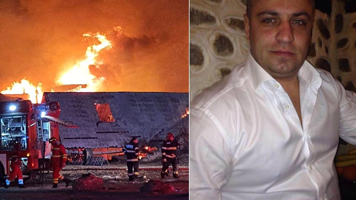 incendiu la ferma dacilor lucian ene apropiat patron dinicu intrat flacari salveze copii n a mai