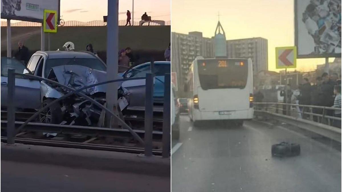 accident grav soseaua vitutii bucuresti linia 41 blocata