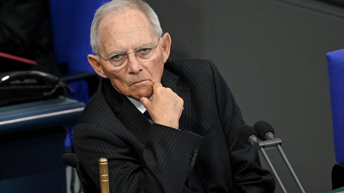 wolfgang schauble murit ministru german finante merkel