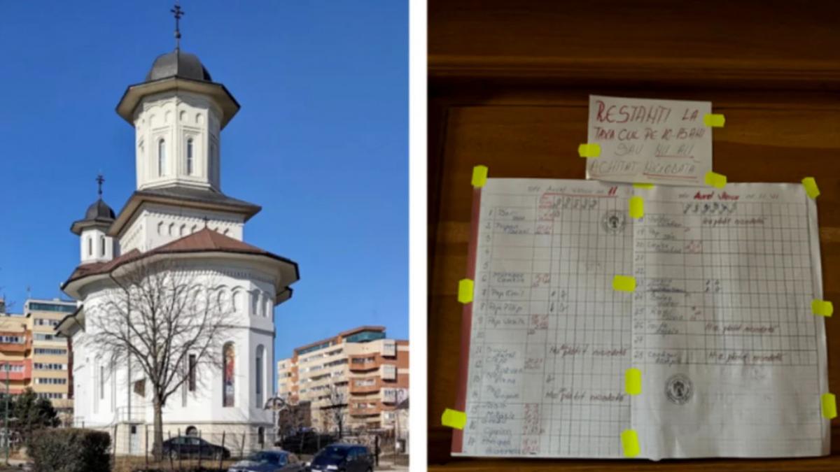 preot cluj biserica sfantul mihail lista rusinii taxa