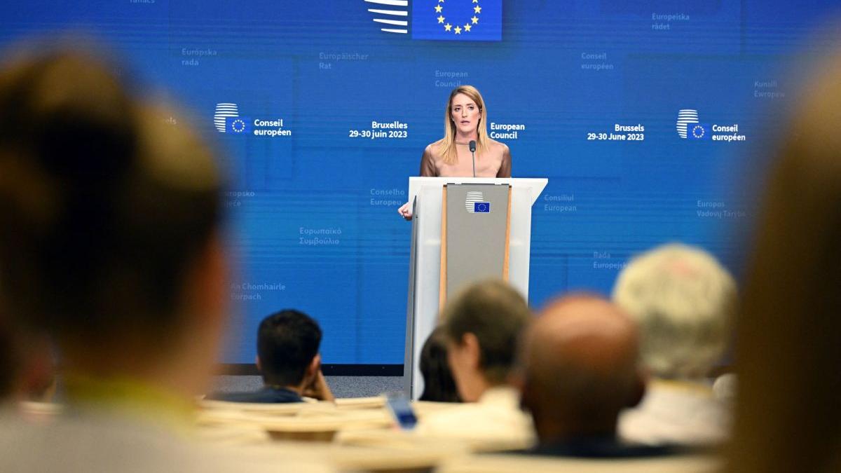 roberta metsola presedinte parlamentul european felicita romania aderare schengen aerian maritim