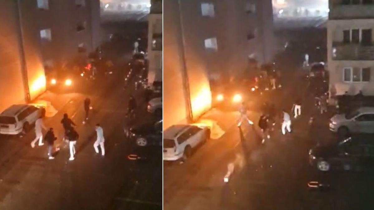 bataie strada tineri bucuresti noaptea anul nou revelion