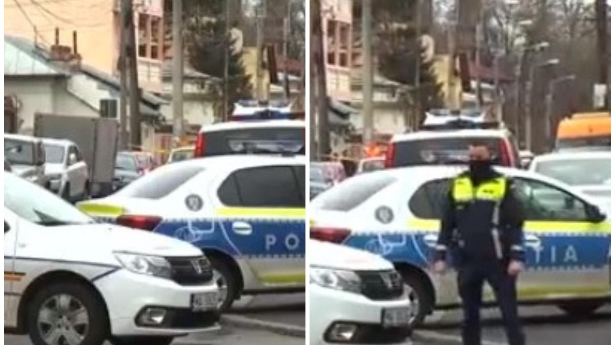 femeie amenintata cu moartea moment surprins camere de supraveghere