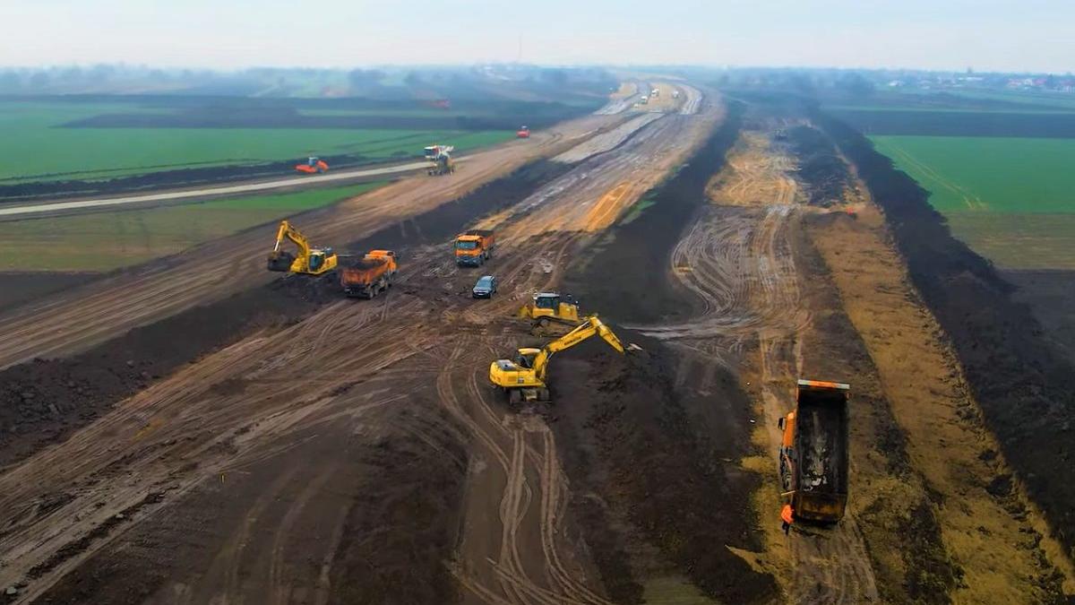 primii kilometri autostrada a7 ploiesti buzau