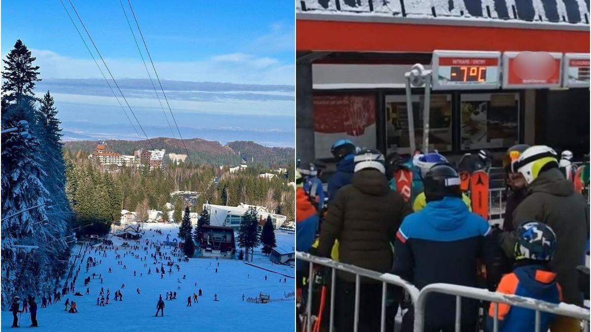 statiuni montane turisti cozi uriase urcari partie