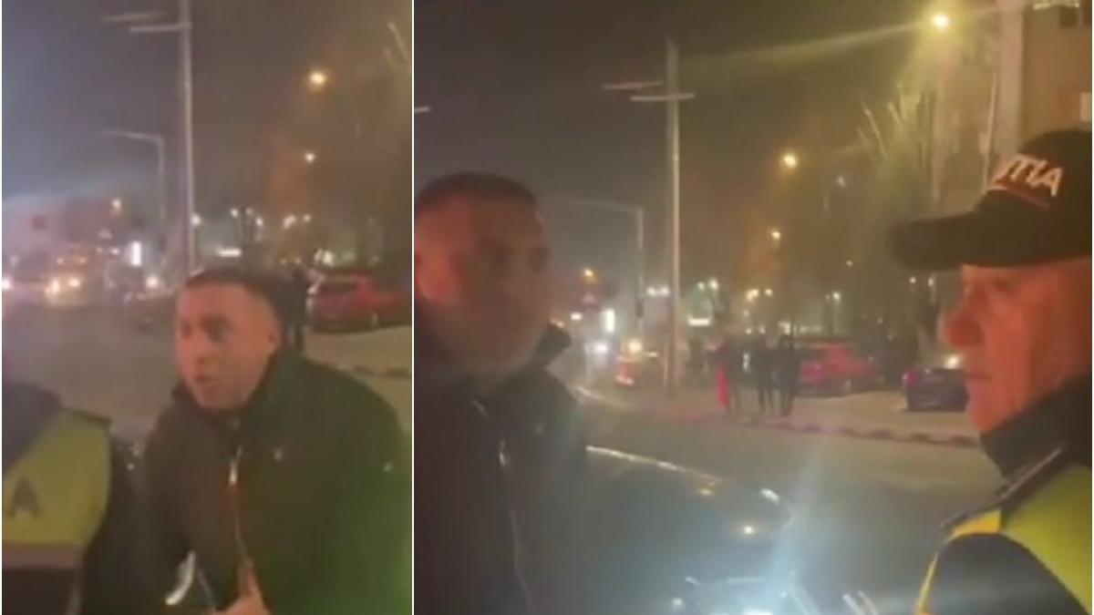 barbat scandal strada adjunct sef ipj gorj lovit masina picior protest