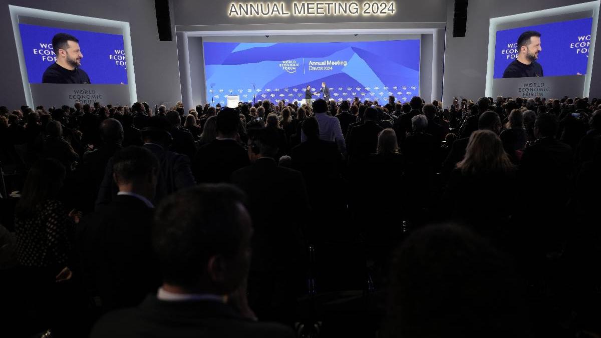 zelenski blinken forum economic davos
