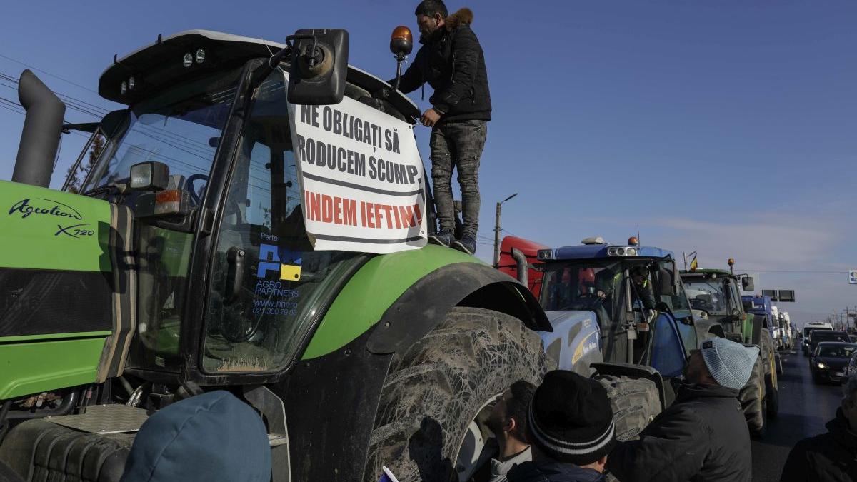 tractoare lasate sa intre bucuresti proteste fermieri