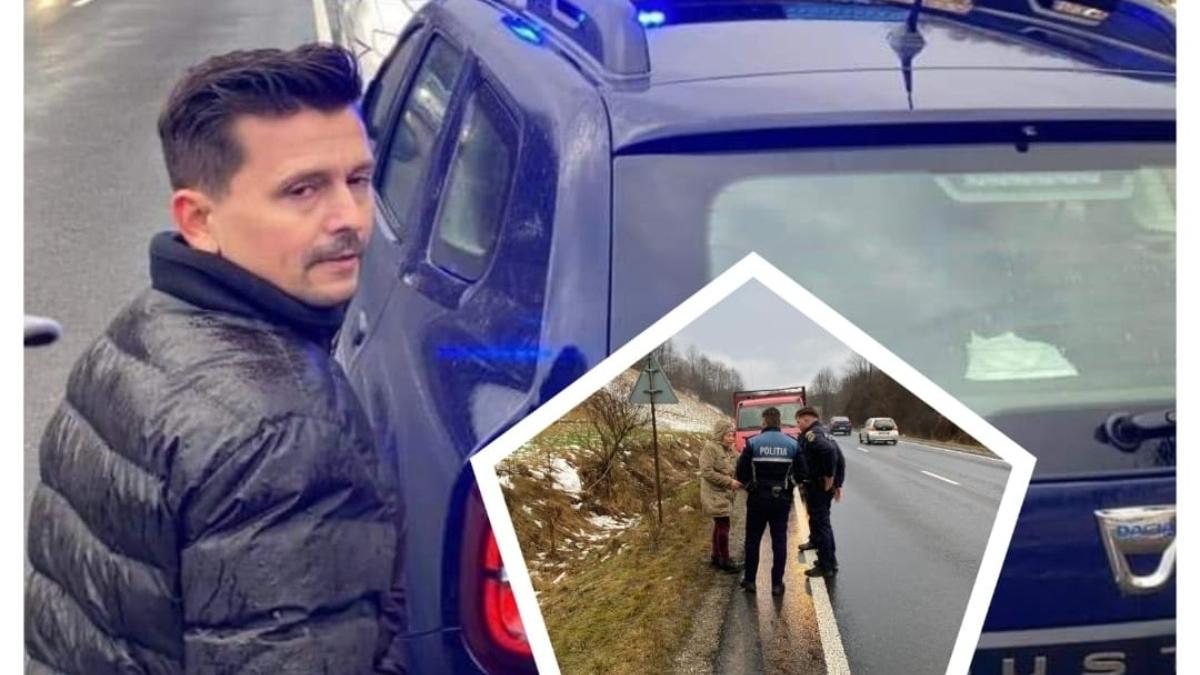 femeie insarcinata salvata politisti aruncata masina sot