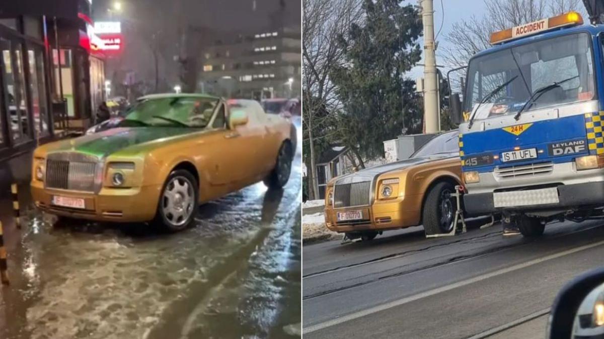 sofer rolls royce decapotabil iasi tiktok prins politisti lasat fara masina