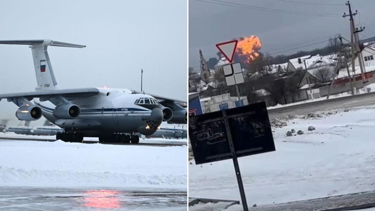 avion militar 65 prizonieri ucraineni prabusit belgorod rusia