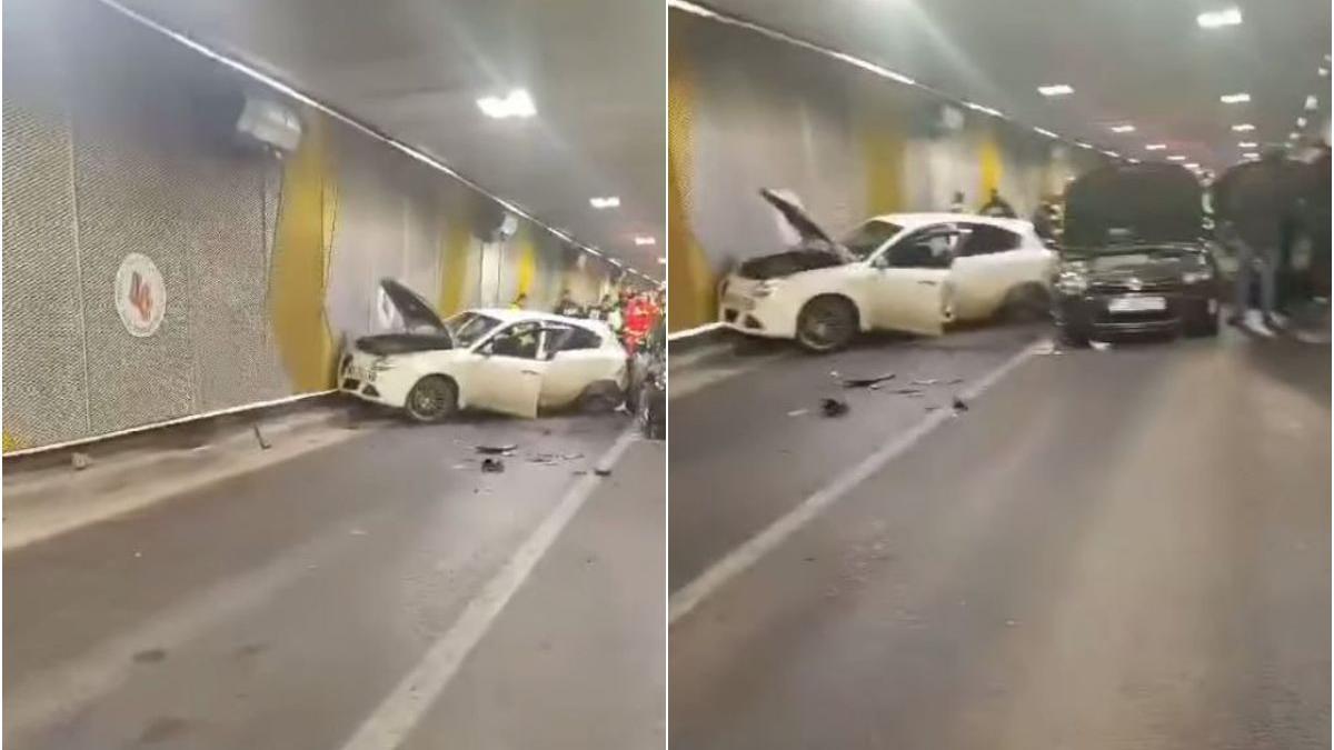 pasajul unirii bucuresti blocat sofer accident curios
