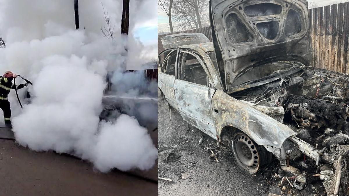 barbat galati lovit masini rude foc