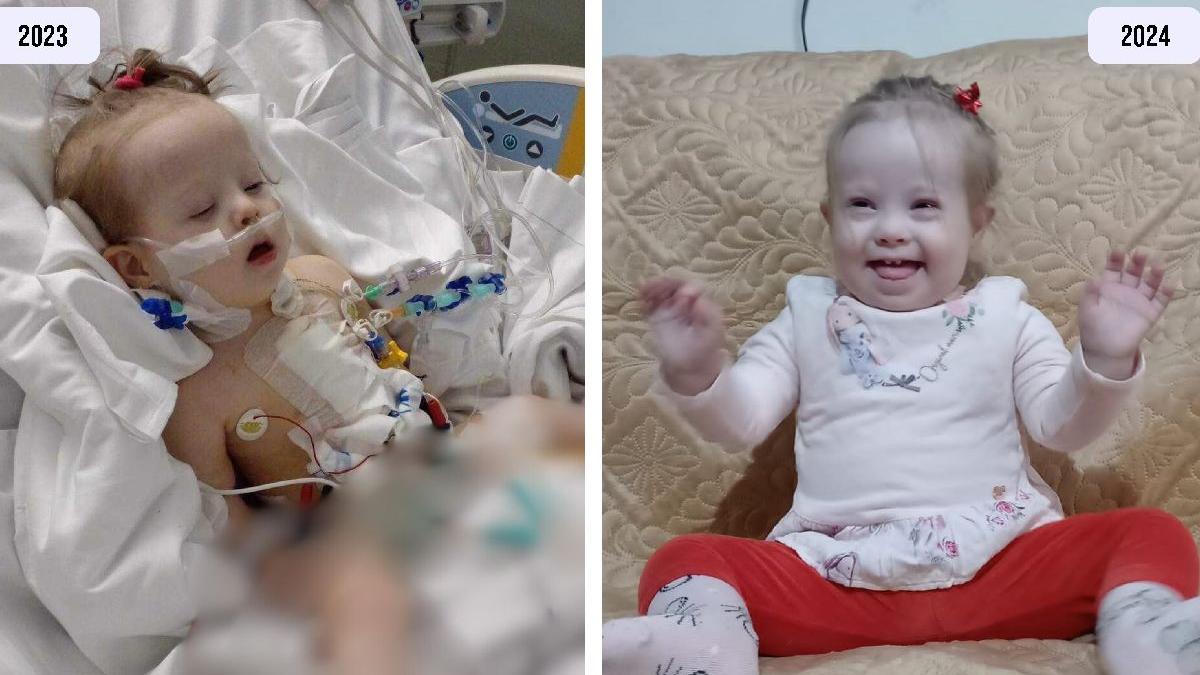 mariuta avea doua gauri in inima la un an de la operatie este perfecta