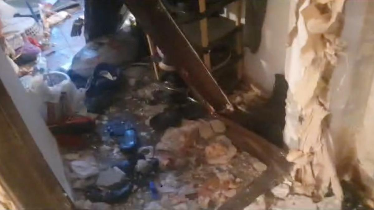 explozie puternica apartament bloc galati butelie