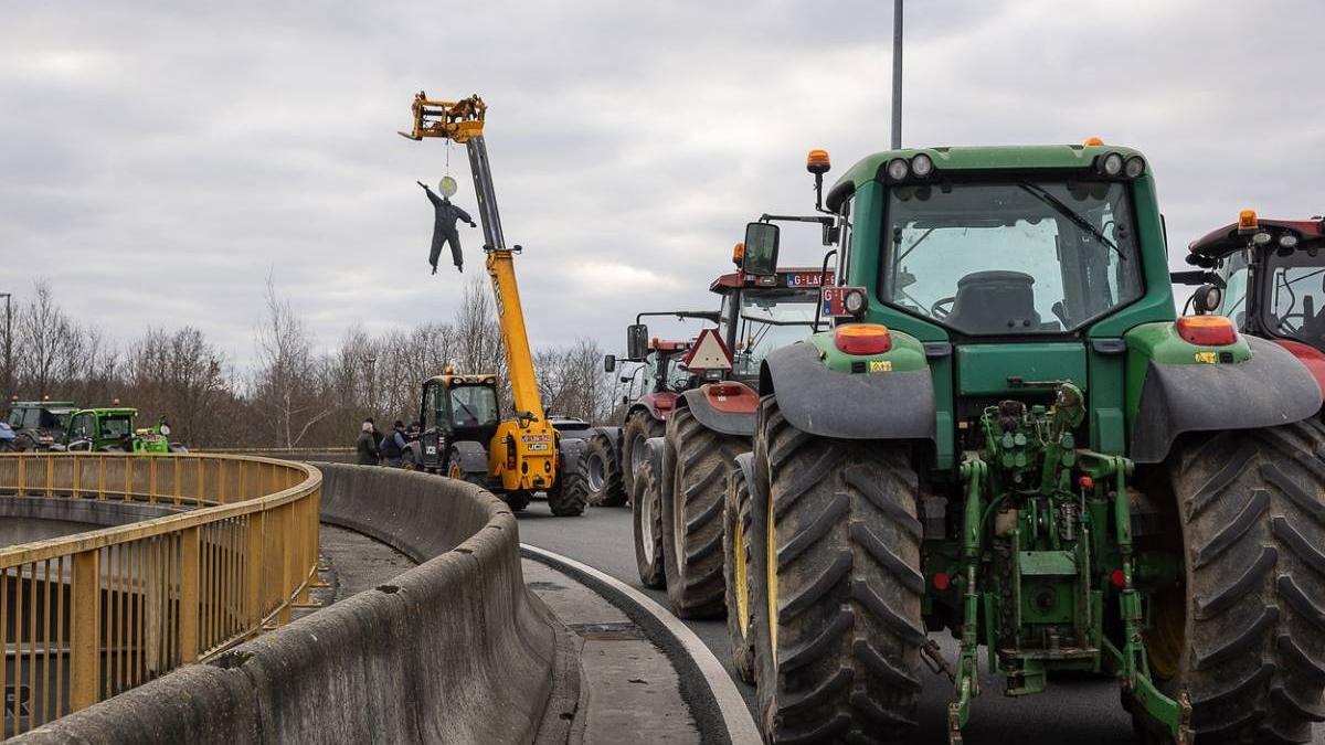 protest agricultori belgia tractoare capitala