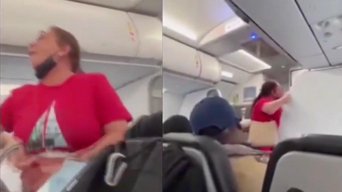 femeie inchisoare amenda scandal avion