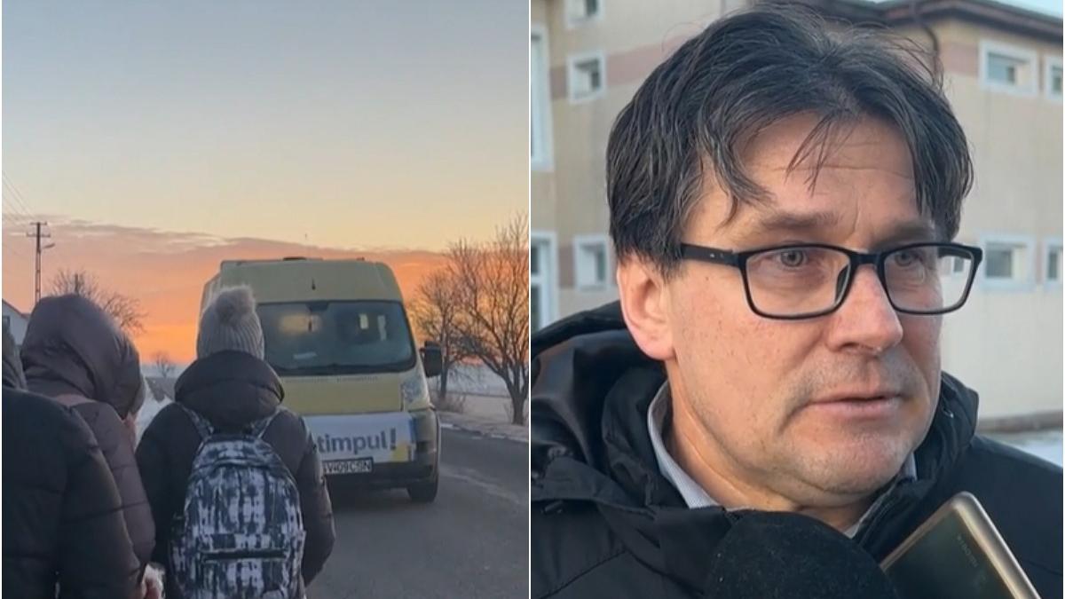 primar comuna suceava conduce autobuz scolar sofer prins beat