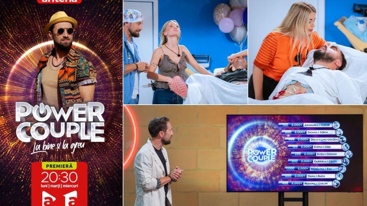 debut spectaculos power couple romania probe de foc concurenti